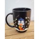 Mug en grès pingouin de Noël