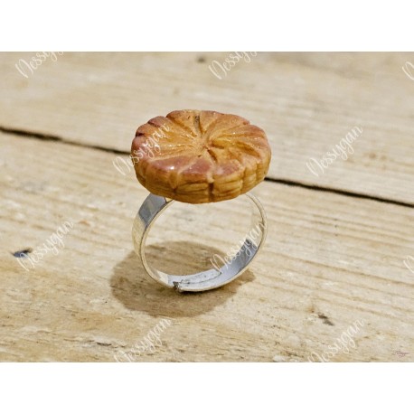 Bague réglable galette des rois